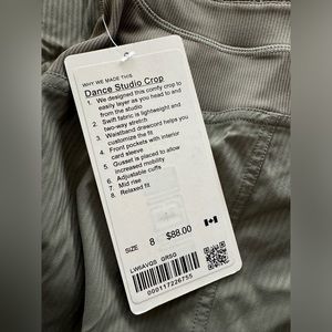 Lulu Dance Studio crop size 8